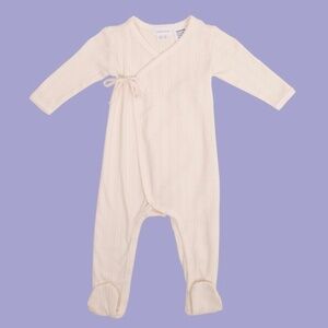 Jamie Kay Pointelle Romper Sleeper